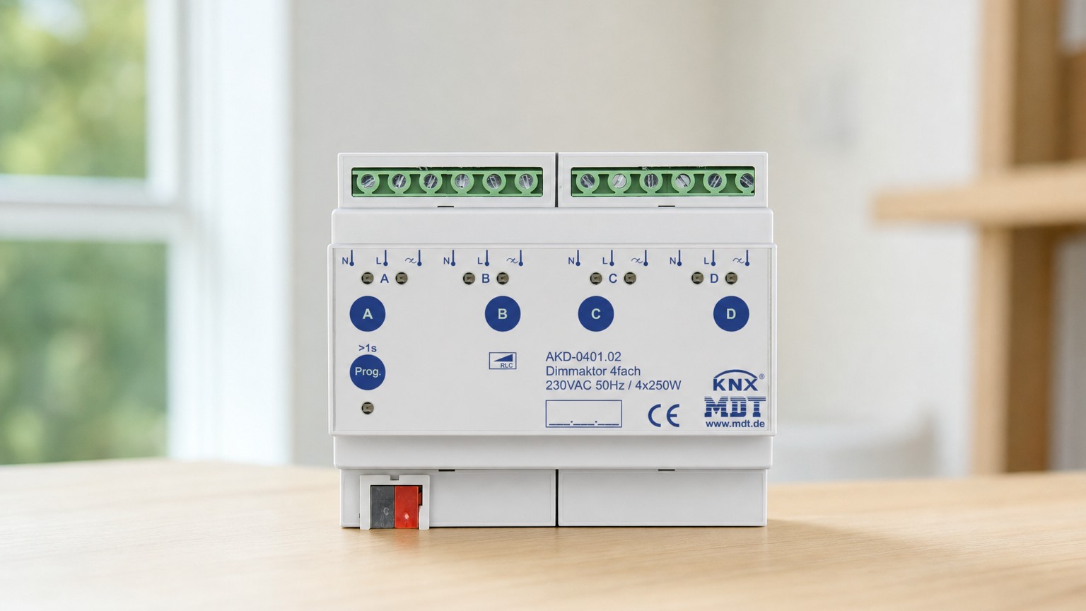 MDT KNX-Aktoren - Schalten, Dimmen und Jalousie dimensionieren