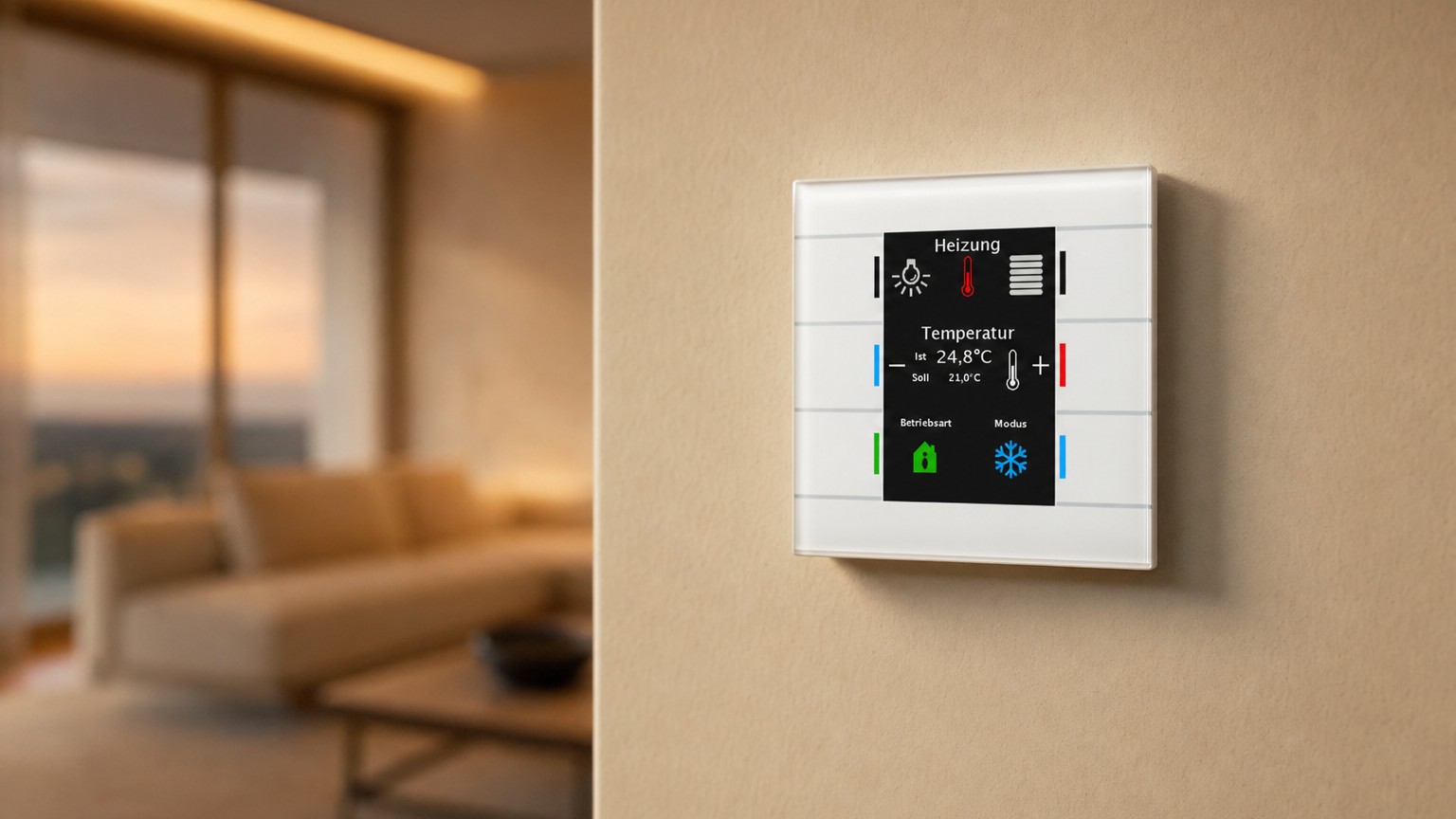 MDT KNX-Tastsensoren und Glastaster - Bedienung planen