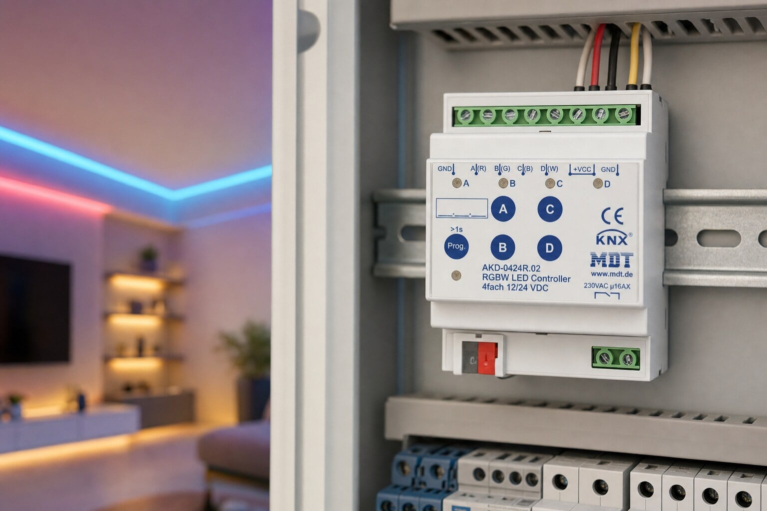 MDT LED Controller AKD-0424R.02 RGBW
