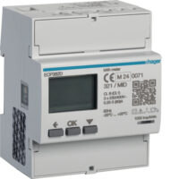 Hager ECP382D Energiezähler 3phasig direkt 80A 4M S0 MID