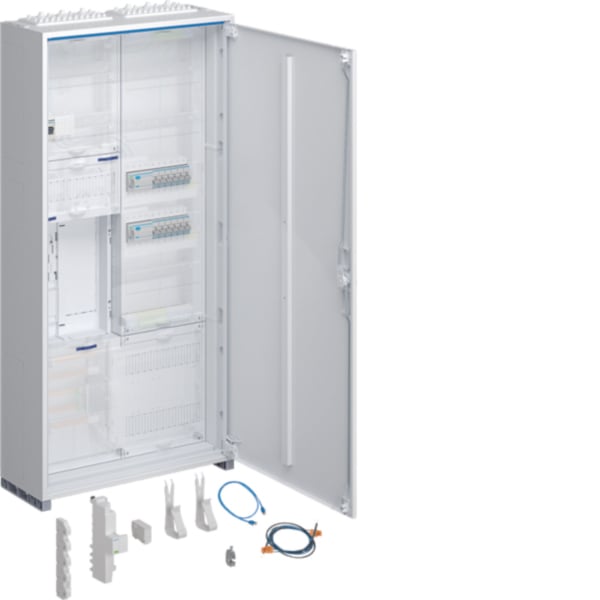 Hager ZB32ET15W31T Komplettschrank univ. Z 1 ZP BKE-I APZ VT5 H=1100mm 2-feld ÜSS