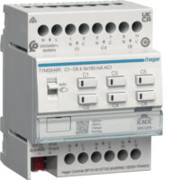 Hager TYMS646R Heiz.-aktor 6-fach KNX Sec mit Regl.24/230V