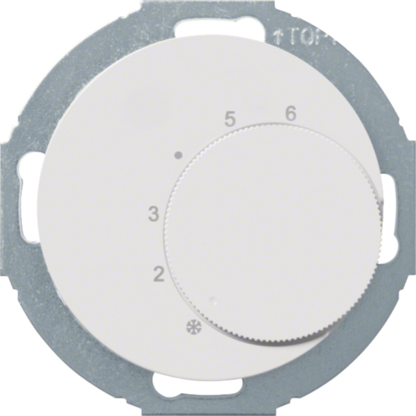 Hager WLN5026WG Temperaturregler mit Wechsler und Serie R.classic pws