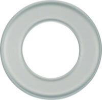 Hager WTD7180GT Glasrahmen 1-fach Serie Glas klar