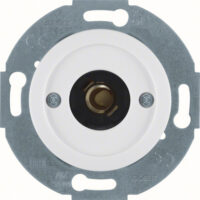 Hager WTE5182WG Drucktaster und Lichtsignal E10 mit Zentralstück