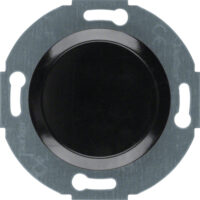 Hager WTF1001BG Blindverschluss 1930/Glas schwarz glänzend