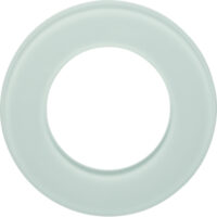 Hager WTD7180GWG Glasrahmen 1-fach Serie Glas polarweiß