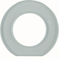 Hager WTD7171GT Glasendrahmen 1-fach Serie Glas klar