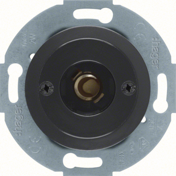 Hager WTE5182BG Drucktaster und Lichtsignal E10 mit Zentralstück