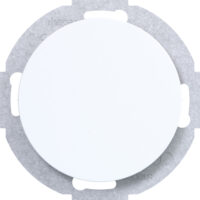 Hager WLF1001WG Blindverschluss mit Zentralstück R.Classic pws glänzend
