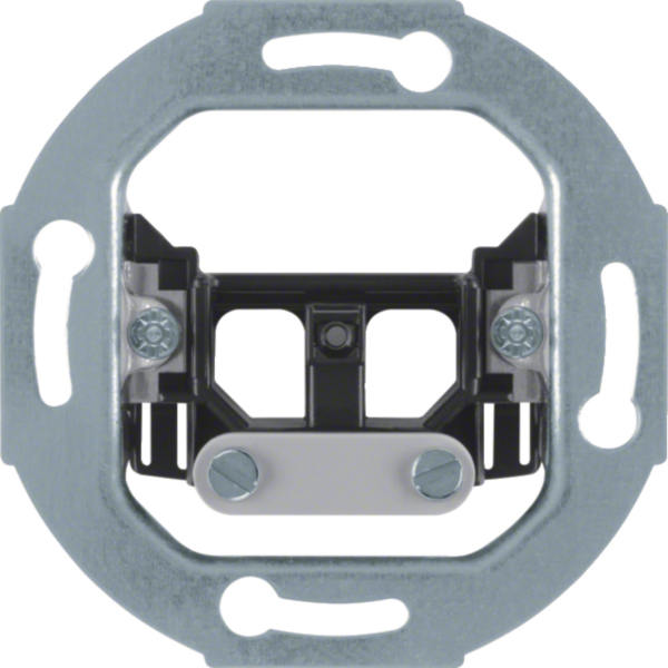 Hager WDF4411 Kabelauslass Zugentlastung ohne Klemmblock Tragring rund,