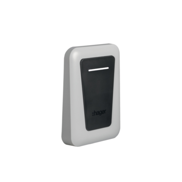 Hager XVS131 Zierblende verkehrsweiß 9016 Ladestation witty one plus pro