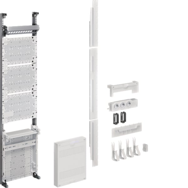 Hager ZU37NW5APZ2 Multimediafeld universZ 1050mm 1feld mit APZ unten
