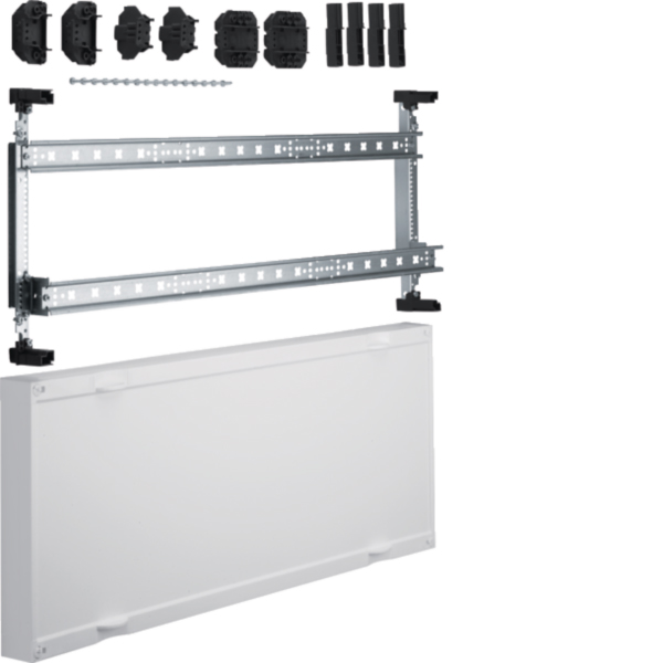 Hager UD23A1 Baustein universN 300x750mm für Reihenklemmen waagerecht