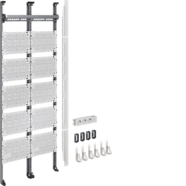 Hager UF52NW Komplettfeld Multimedia universZ 1350mm 2feld ohne Patchmodule