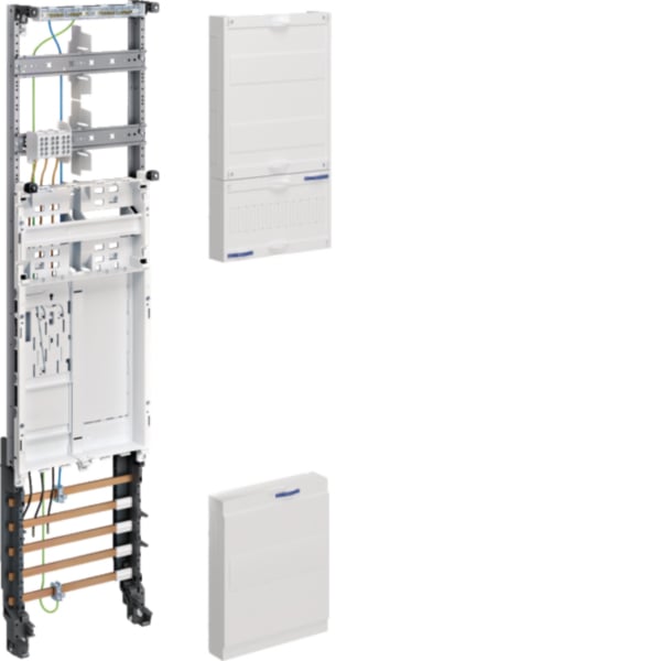 Hager ZH3ET27 Komplettfeld universZ 1050mm 1ZP 1feld BKE-I Steuerkl. 7p HLAK