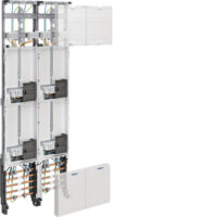 Hager ZK53W7N Komplettfeld universZ 1350mm 4ZP 2feld mit Zählersteckklemme