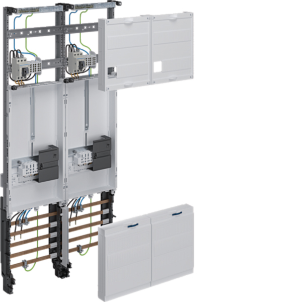 Hager ZK34C3N Komplettfeld universZ 1050mm 2ZP 2feld Ausf.:Hessen