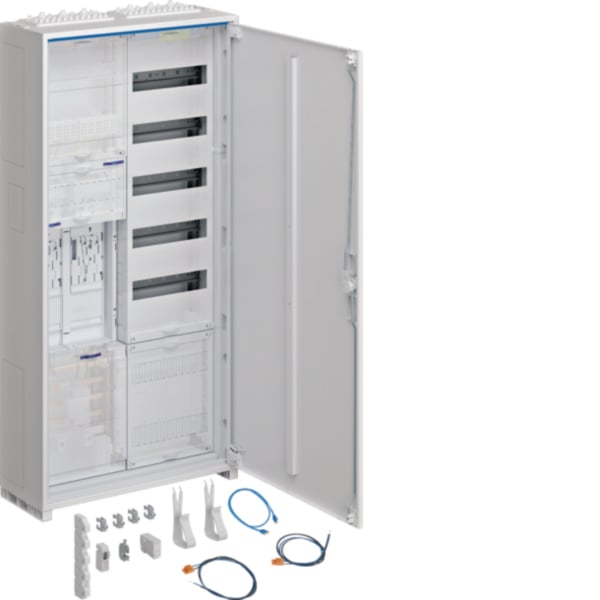 Hager ZB32SET25LK Komplettschrank univ Z 1100mm 2ZP 2feld BKE-I APZ VT-5rh