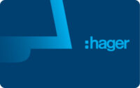 Hager RTH303X Karte für Kartenleser in Außenstation Video Touch Display ODT 2.0