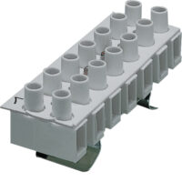 Hager K53 Steuerleitungsklemme universZ 7x6qmm mit Hutschienenadapter