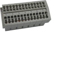 Hager K55A Steuerleitungsklemme universZ 7x2,5qmm für Hutschiene 35mm 4 Anschlüsse