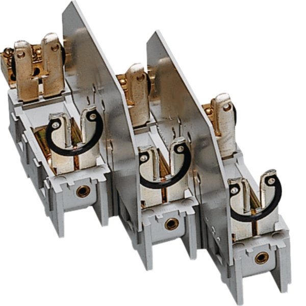 Hager L00R Sicherungsunterteil NH00 3x160A mit Käfigkl. bis 70qmm f.40mm SaS