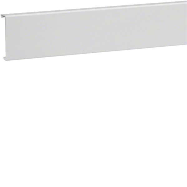 Hager SLH2008029016 Sockelleistenkanal- Oberteil PC/ABS hfr 20x80mm verkehrweiß