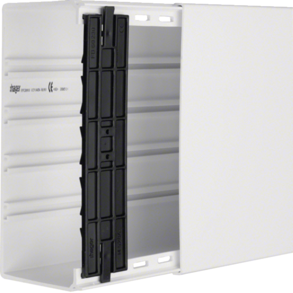 Hager FB9923009016 Leitungsführungskanal PVC mit Trennwand FB 100x230 verkehrsweiß