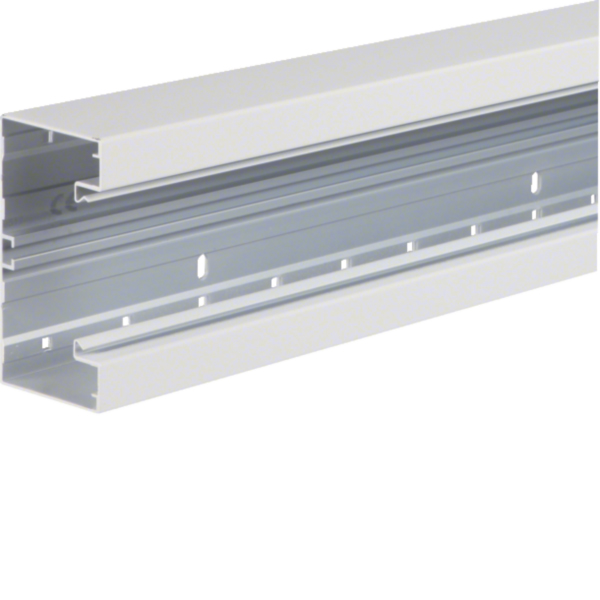 Hager BRA6513019016 Brüstungsk Unterteil frontrast. Aluminium OT80mm verkehrsweiß