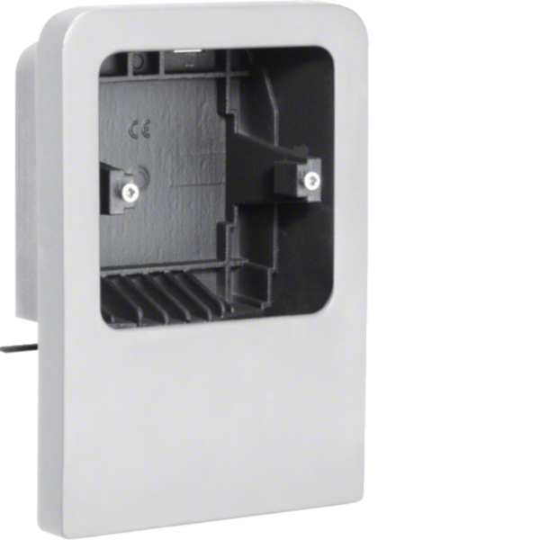 Hager SL200559119016 Geräteträger universal für Unterputz+Rahmen 20x55 verkehrsweiß