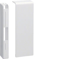 Hager SL2011569016 Endstück kaschierend hfr PC/ABS 20x115mm verkehrsweiß