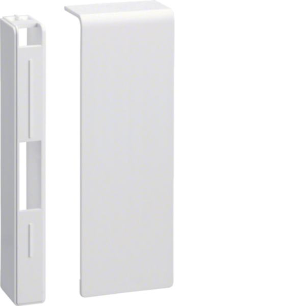 Hager SL2011569016 Endstück kaschierend hfr PC/ABS 20x115mm verkehrsweiß