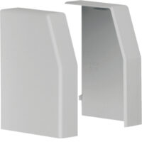 Hager L22367035 Endstück Paar kaschierend PS zu RK110x80mm lichtgrau