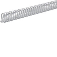 Hager M5693 Verdrahtungskanal flexibel Polyamid hfr 40mm L0,5m lichtgrau