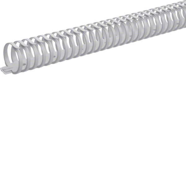 Hager M5693 Verdrahtungskanal flexibel Polyamid hfr 40mm L0,5m lichtgrau