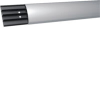 Hager SLA180750ELN Aufbodenkanal m.4Kammern OT Aluminium/UT PVC SLA 18x75 elox.