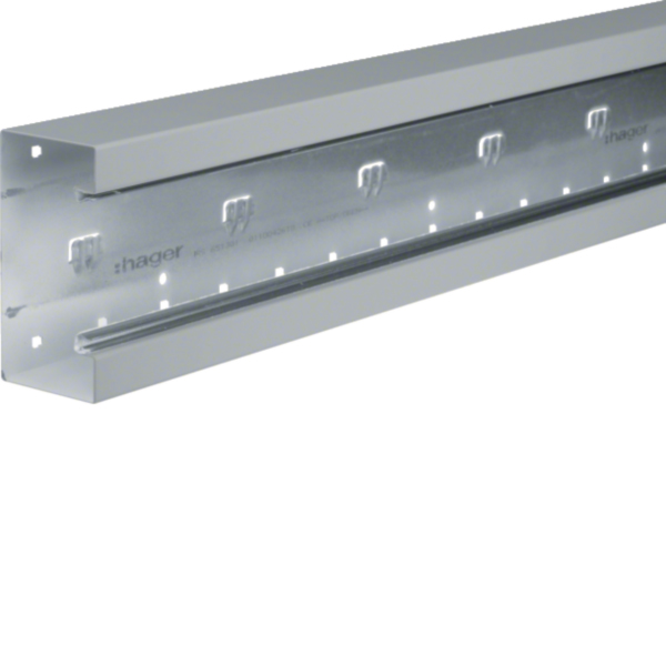 Hager BRS651301VERZ Brüstungsk Unterteil frontr. Stahl 70x130mm OT80mm verzinkt