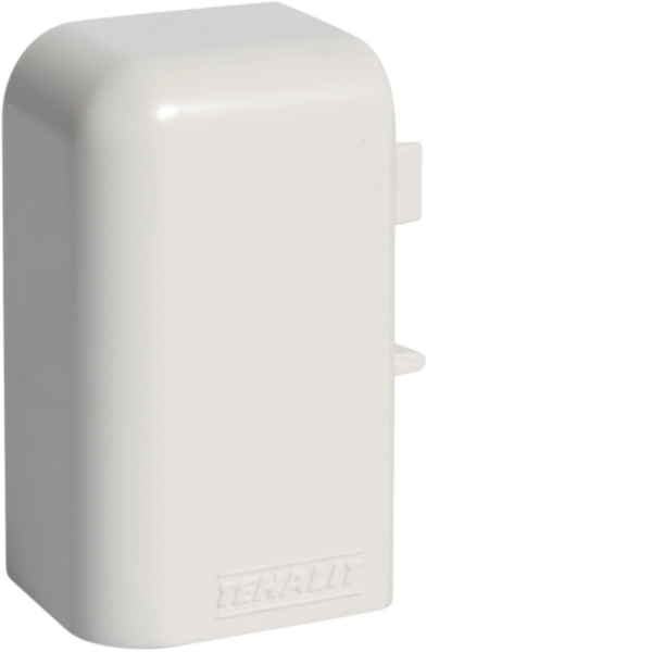 Hager M55549010 Endstück links PVC zu SL20051 reinweiß