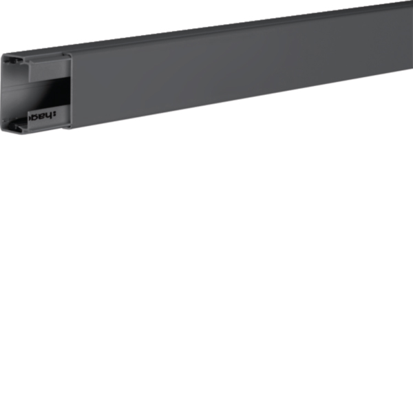 Hager LF3004509011 Leitungsführungskanal PVC LF 30x45mm graphitschwarz