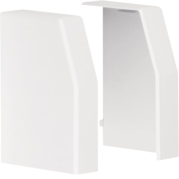Hager L22369010 Endstück Paar kaschierend PS zu RK110x80mm reinweiß