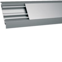 Hager AKA181250ELN Aufbodenkanal Aluminium eloxiert 18x125mm m.2 Kammern