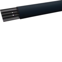 Hager SL1807507021 Aufbodenkanal m.4Kammern PVC 18x75mm anthrazit