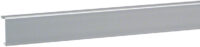 Hager SL200552D1 Sockelleistenkanal- Oberteil PVC 20x55mm Dekor Aluminium