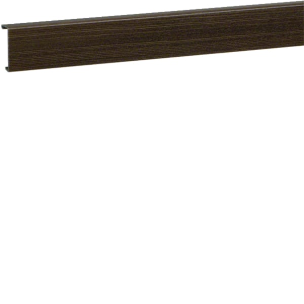 Hager SL200552D6 Sockelleistenkanal- Oberteil PVC 20x55mm Dekor Sucupira