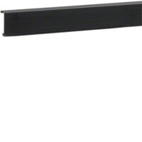 Hager SL20055219011 Sockelleistenkanal- Oberteil Weichlippe 20x55mm graphitschw.
