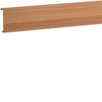 Hager SL200802D2 Sockelleistenkanal- Oberteil PVC 20x80mm Dekor Buche