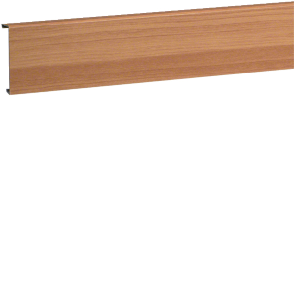 Hager SL200802D2 Sockelleistenkanal- Oberteil PVC 20x80mm Dekor Buche
