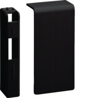 Hager SL2008069011 Endstück kaschierend hfr PC/ABS 20x80mm graphitschwarz