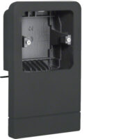 Hager SL200809119011 Geräteträger universal für Unterputz+Rah. 20x80 graphitschwarz